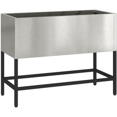 Hochbeet 60x26x45 cm Edelstahl Vidaxl Image