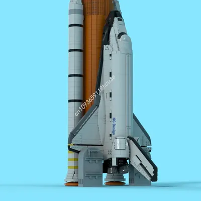 3263PCS Raum Serie Plattform Space Shuttle Moc Modell Bausteine Originalität Montage Ziegel Image