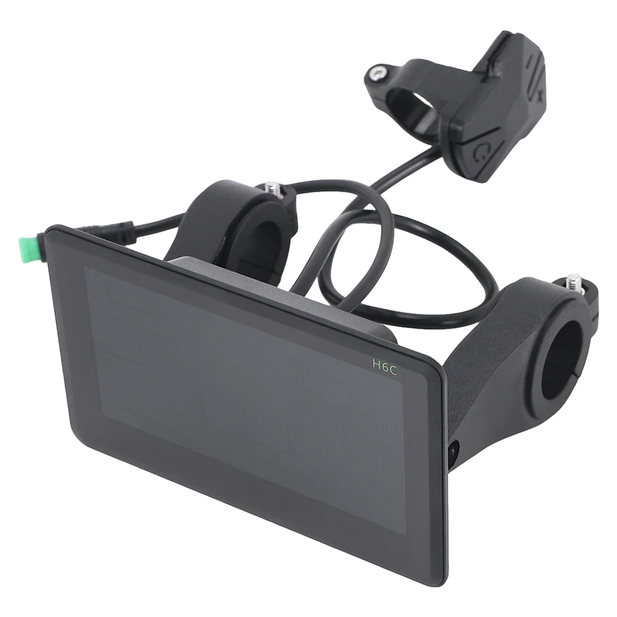 XFDZ H6C Elektrofahrrad LCD-Display Messgerät 24V-60V E-Scooter LCD-Panel Farbbildschirm mit USB UART für Elektrofahrrad (5PIN) Image