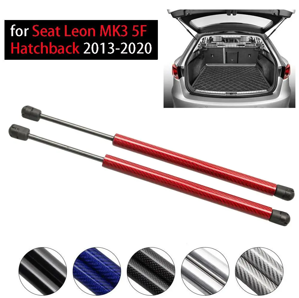 Für SEAT LEON 5F1 5F3 5F4 2012-2020 Fließheck Gasfedern Lift Unterstützt Streben Stange Stoßdämpfer Hinten Boot Heckklappe Stamm 493mm Image