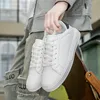YRZL Freizeitschuhe Herrenschuhe Herren Sneakers Atmungsaktive Herren Sport Sneakers Leichter weißer