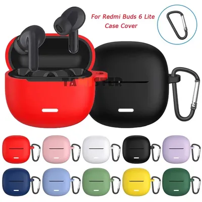 Für Redmi Knospen 6 Lite Fall Abdeckung Silikon Schutzhülle Für Redmi Knospen 6 Lite Bluetooth Image