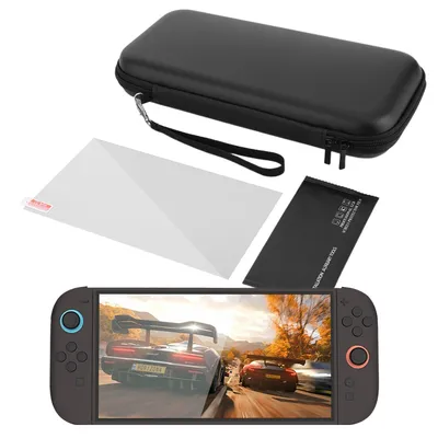 PU-Tragetasche und Displayschutzfolie für Switch 2, tragbare Aufbewahrungstasche, kratzfeste Image