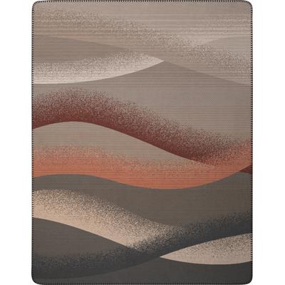 Wohndecke BIEDERLACK "Wohndecke Desert Wave", braun, B:150cm L:200cm, Baumwolle, Polyacryl, Polyester, Wohndecken, im modernen Design Image