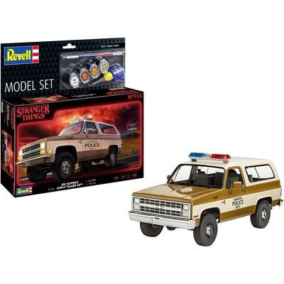 Modellbausatz REVELL "Stranger Things, Chevrolet K5 Blazer", bunt, Modellbausätze, KinderB:8,1cm H:7,9cm L:18,8cm, B:8,1cm H:7,9cm L:18,8cm Image