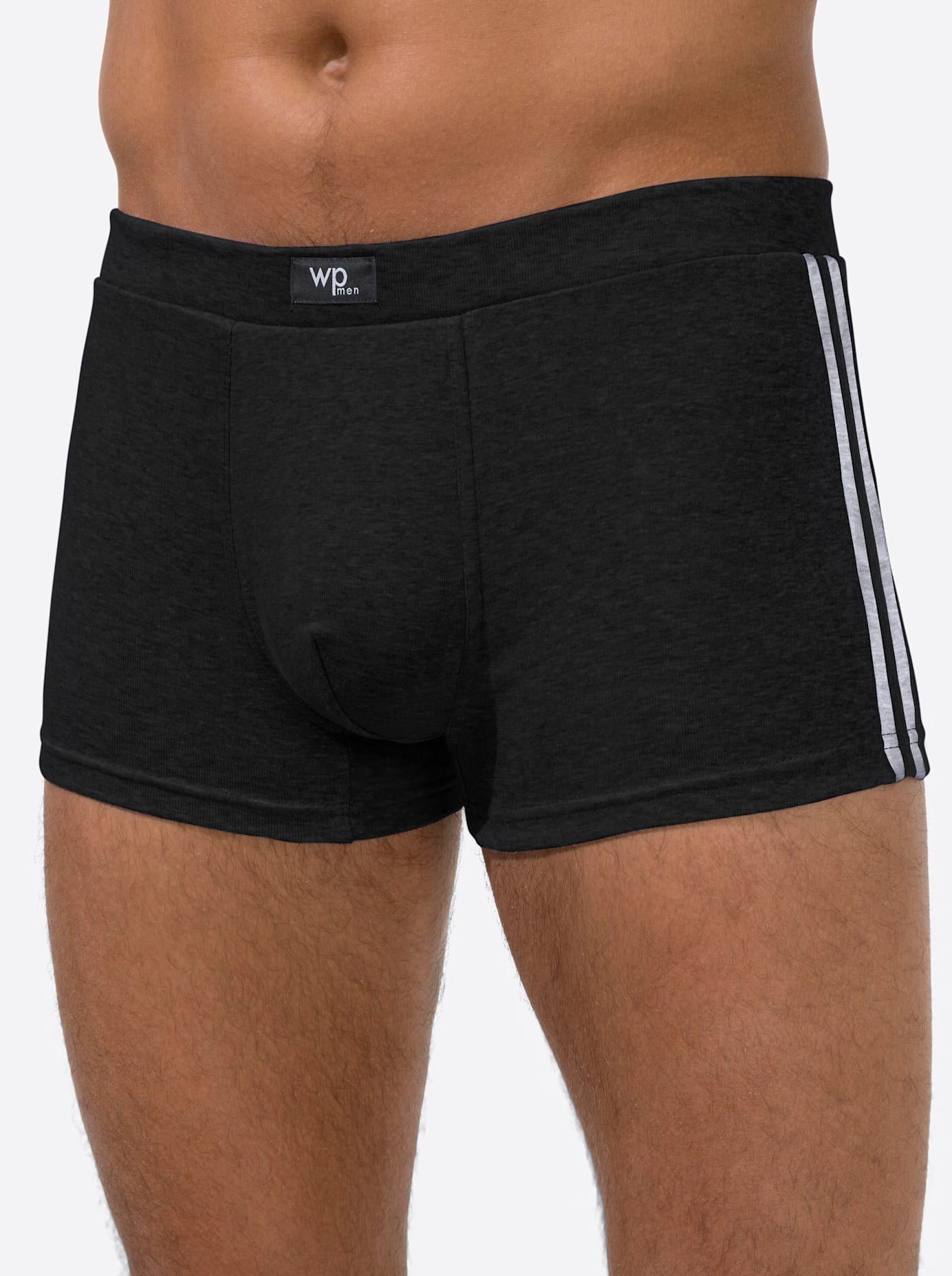 Panty WÄSCHEPUR, Herren, Gr. 9, schwarz, 93% Baumwolle, 7% Elasthan, Unterhosen Image