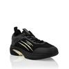 Sneaker PLEIN SPORT "Läufer Sneaker", Gr. 47, Normalschaft, schwarz (0202, schwarz, schwarz), Schuhe