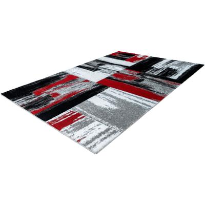 Teppich CALO-DELUXE "Astro 300" Gr. 3, rot, B:120cm H:14mm L:170cm, Kunstfaser, Teppiche, Kurzflor, Wohnzimmer Image