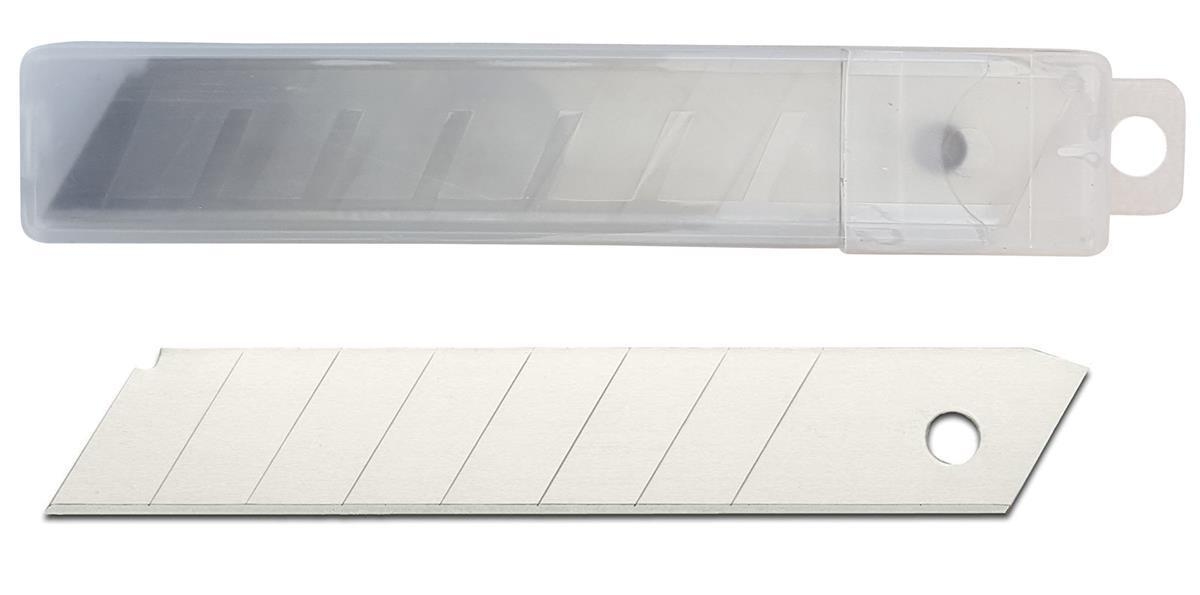 varivendo Ersatz Abbrechklingen 100 Stück 18mm Cutterklingen für Cuttermesser Universalmesser Teppichmesser Bastelmesser Handwerk Büro Werkzeug Image