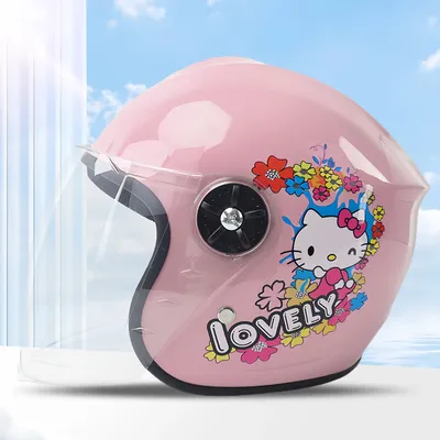Children Kids Helmet Anti-Fall Four Seasons Safety Protection Child Motorcycle Open Face Helmets