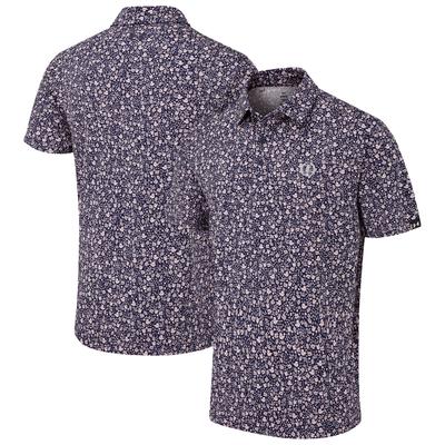 The Open Under Armour Playoff 3.0 Squirrel Botanic Print Polo - Marineblau / Rosa Image