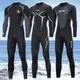 Mute in neoprene da 3 mm Muta da sub per tutto il corpo Uomo Snorkeling Surf Nuoto Manica lunga Mute