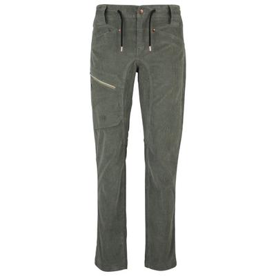 Elevenate - Women's Après Cord Pants - Freizeithose Gr L grau/oliv Image