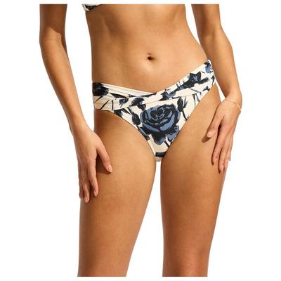 Seafolly - Women's Rococo Twist Band Mini Hipster - Bikini-Bottom Gr 18 orange Image
