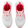 Laufschuh REEBOK "ENERGEN RUN", Gr. 34, mistgrau, weiß, energyrot, Textil, Synthetik, sportlich, Schuhe