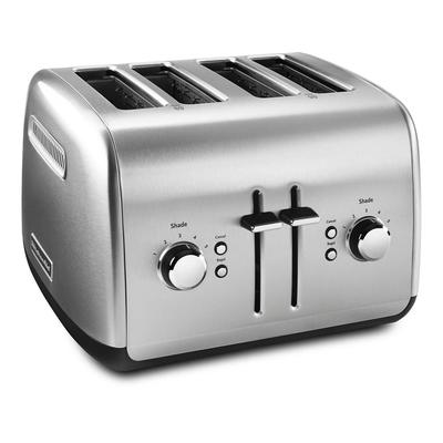 KitchenAid Refurbished 4-Slice Toaster with Manual High-Lift Lever, RKMT4115