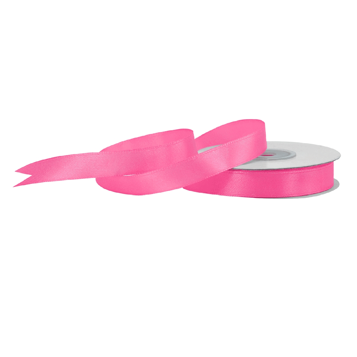 Creativery 12mm Satinband 25m Schleifenband Geschenkband Dekoband Stoffband Bastelband Pink Image