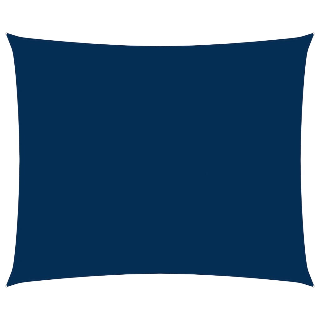 vidaXL Sonnensegel Oxford-Gewebe Rechteckig 5x6 m Blau Image