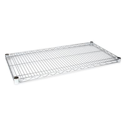 StoreIt SI-WS-1854-CP Chrome Wire Shelf - 54"W x 18"D, Silver