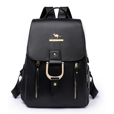 TEMU Monochrome Fashionable And Versatile High-end Women's Shoulder Bag For Travel, Work And Commuting, Large Capacity Casual Bag Image