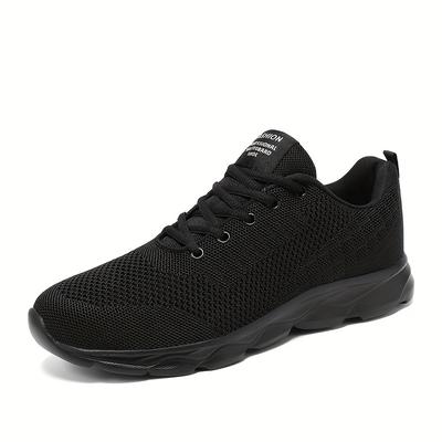 TEMU Women's Low-top Lace-up Sports Shoes, Breathable Fabric With Shock Absorption, Lightweight For Outdoor Activities And Casual Wear, Fashionable Running Shoes, Versatile Styl Image