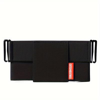 TEMU 1pc Sports Invisible Mobile Phone Waist Bag, Men's Portable Waist Bag, Women's Outdoor Work Elastic Mobile Phone Bag, Storage Bag Image