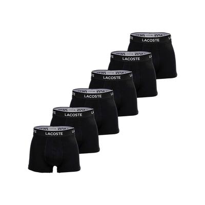 Lacoste Boxershort 6er Pack Herren schwarz, XXL Image