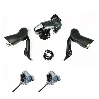 Wheeltop New GeX Gravel Bike Wireless Electronic Shifte Groupset r Single Chainring 7-13 Speed