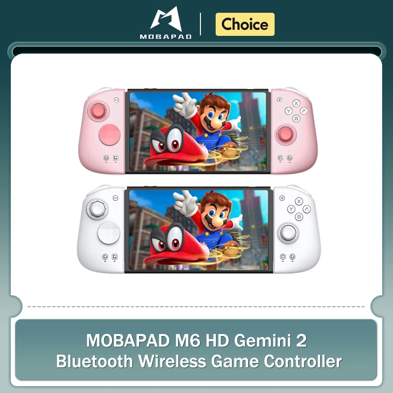 Mobapad M6s für Nintendo Switch Controller Pro, verstellbarer Joystick, Hall-Effekt-Controller, HD-Vibration/6-Achsen-Gyro JoyPad Image
