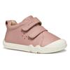 Sneaker GEOX "B STEPPIEUP GIRL", Kinder, Gr. 23, rosa, Nappaleder, sportlich, Schuhe, Sneaker, Klettschuh, Babyschuh mit modischer Perforierung