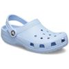 Clog CROCS "Classic Clog K", Kinder, Gr. 23, blau (hellblau), Croslite, unifarben, sportlich, Schuhe, Hausschuh, Schlappen, Sandale mit Fersenriemen