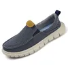 Männer Casual Leinwand Schuhe Herren Loafer Atmungsaktive Slip auf Wohnungen Männlichen Vulkanisierte Schuhe Fahren Schuhe Plus Größe 47 Zu Fuß Turnschuhe