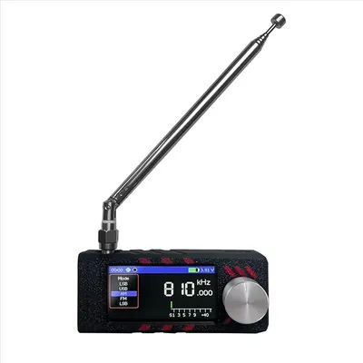 SOFT-Upgraded 0.5-108Mhz Version ATS MINI PRO SI4732 Full Band DSP Radio, Pocket Receiver, FM AM MW