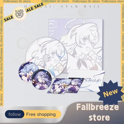 Original Genuine miHoYo Honkai: Star Rail Robin Air Pupa Inside Physical CD Album Air Pupa 12cm Disc