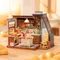 Robotime Rolife Kit casa delle bambole in miniatura fai da te cottura cucina artigianato hobby