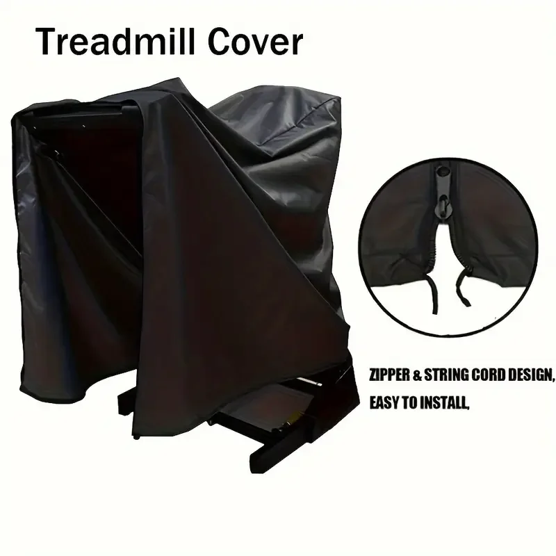 Copertura per tapis roulant 210d Copertura protettiva pieghevole per tapis roulant sportivo Copertura protettiva per interni antipolvere