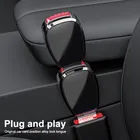 1/2PCS Spina di estensione della cintura di sicurezza per auto Clip di blocco del sedile di sicurezza automatica Fibbia Clip per cintura di sicurezza per auto Estensione della cintura di sicurezza