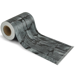 KARAT Sichtschutzstreifen PVC - für Gittermatten-Zäune - Effektiver Sichtschutz - 19 x 3500 cm / Merkur Image