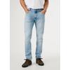 Tapered-fit-Jeans PEPE JEANS "TAPERED JEANS", Herren, Gr. 32, Länge 32, blau (bleached), Denim/Jeans, Obermaterial: 99% Baumwolle, 1% Elasthan, casual, gerade, unten schmal lang, Jeans