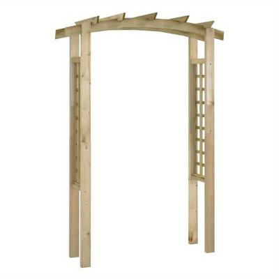 TEMU Garden Arch 150x60x210 Cm Wood Image