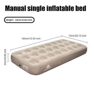 TEMU Outdoor Inflatable Bed Sleeping Pad, Air Mattress For Tent Camping And Home Use Image