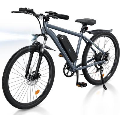 TEMU 26*1.95/4 Inch E-bike For Men And Women, Electric Bicycle With Removable 10.4/13ah Battery, 7-speed, Max 25km/h 250w E-mountain Bike, Range Up To 100 Km, With Usb Port Image