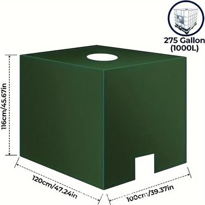 TEMU 1000l Ibc Tank , Uv 275 Gallon , Cloth Storage Image
