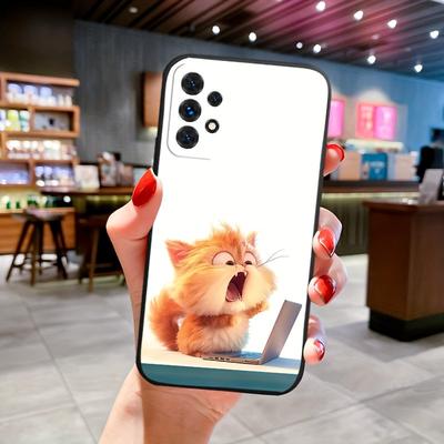 TEMU Soft Phone Case Cover For Galaxy A03/a03s/a04e/a04s/a12/a13/a14/a22/a23/a24/a25/a32/a33/a34/a35/a52/a52s/a53/a54/a55 5g Fashion Funny Cartoon Cool Printing [la443] Image