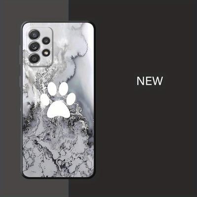 TEMU Marble-patterned Phone Case For Models Including A16, A15, A14, And . Image