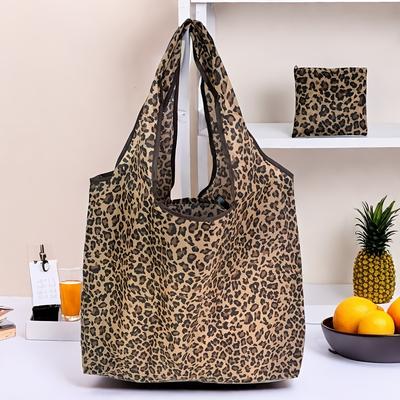 TEMU 1 Reusable Shopping Bag, Reusable Grocery Bag, Portable Shopping Bag, Foldable Supermarket Shopping Bag, Shopping And Travel, Kitchen Storage And Storage Image
