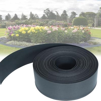 TEMU Lawn Edging Plastic Bed Edging Strips Design Bed Borders With Connection Lawn Edging Tape Flexible Cuttable Garden Fence Image