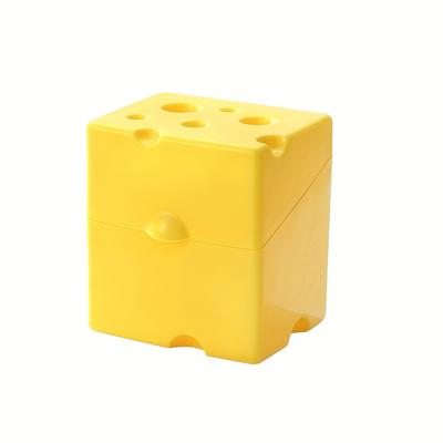 TEMU Cheese And Butter Storage Container, Refrigerator Storage Container - Freezer Safe, Plastic Material, Suitable For Butter Storage, Fresh Box Image