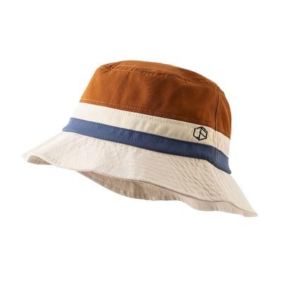 TEMU Striped Color Block Sun Hat, Summer Outdoor Travel Cap Suitable For Fishing, Climbing, Camping Image