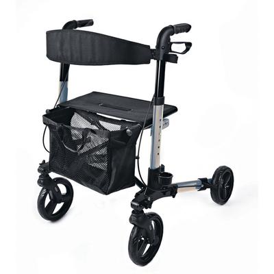 Rollator schwarz silberfarben Image